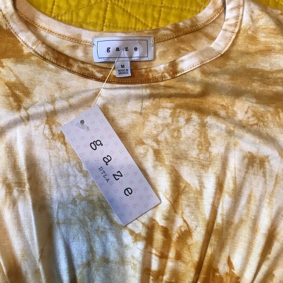 Gaze tie-dye crop long sleeve - Picture 3 of 5